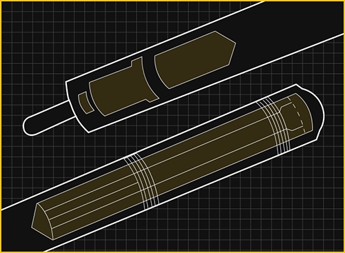 Predator C4+ Pool Cue Phenolic Components