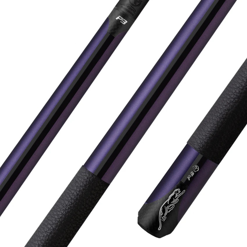 Cơ Pool Predator P3 REVO Purple Bọc Da Luxe