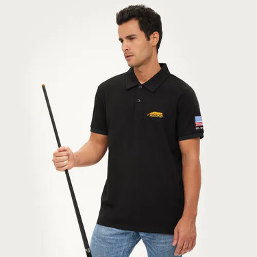 Áo polo Predator cờ Mỹ - Logo mèo vàng